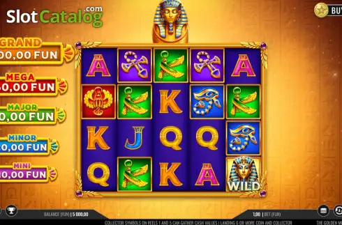 Οθόνη2. The Golden Mummy Hold & Win Κουλοχέρης