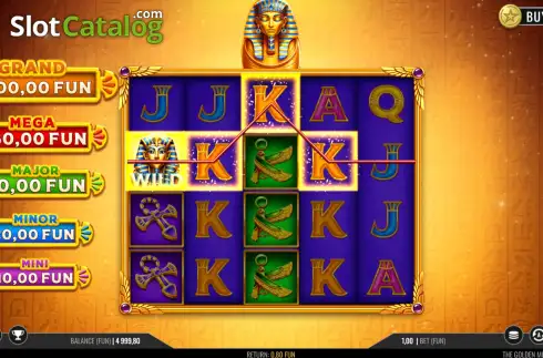 Οθόνη3. The Golden Mummy Hold & Win Κουλοχέρης