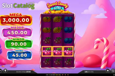Οθόνη3. Sweet Candy Blitz Κουλοχέρης