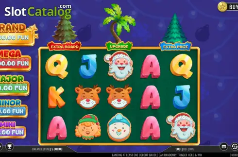 Οθόνη2. 3 Christmas Fortunes Κουλοχέρης