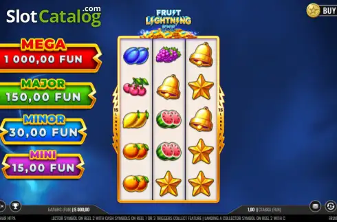 Οθόνη2. Fruit Lightning 3x5 Κουλοχέρης