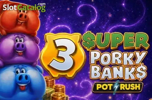 3 Super Porky Banks Λογότυπο 3 Super Porky Banks Λογότυπο