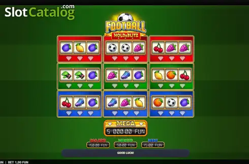 Οθόνη2. Football Hold & Blitz Κουλοχέρης 