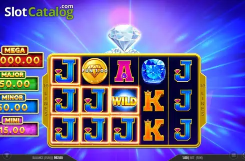 Οθόνη3. Super Diamond Charge Κουλοχέρης