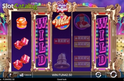 Οθόνη5. Richie in Vegas Κουλοχέρης