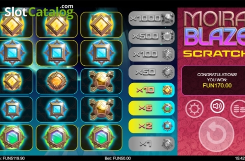 Οθόνη4. Moirai Blaze Scratch Κουλοχέρης