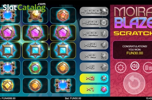 Οθόνη5. Moirai Blaze Scratch Κουλοχέρης