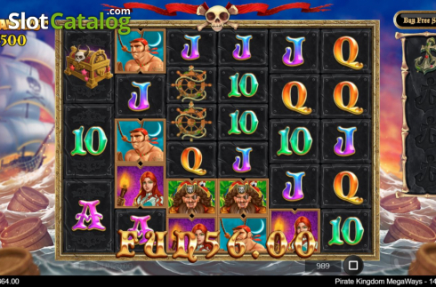 Οθόνη6. Pirate Kingdom Megaways Κουλοχέρης