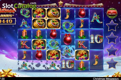 Οθόνη4. Christmas Megaways Κουλοχέρης