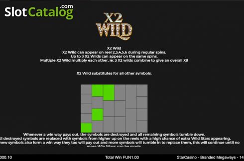Οθόνη6. Star Casino Branded Megaways Κουλοχέρης