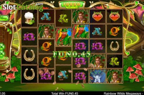 Οθόνη4. Rainbow Wilds Megaways Κουλοχέρης