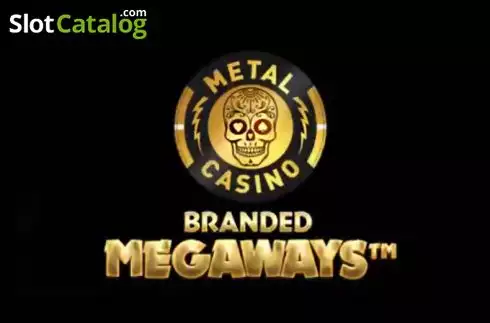 Metal Casino Branded Megaways Λογότυπο Metal Casino Branded Megaways Λογότυπο