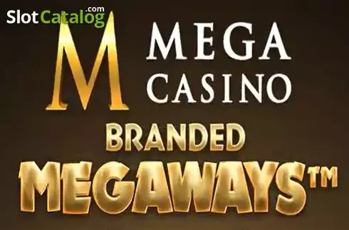 Mega Casino Branded Megaways Λογότυπο Mega Casino Branded Megaways Λογότυπο