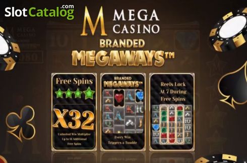 Οθόνη2. Mega Casino Branded Megaways Κουλοχέρης