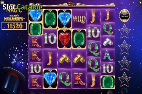 Οθόνη2. Slot Magic Branded Megaways Κουλοχέρης