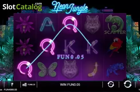 Οθόνη 5. Neon Jungle Κουλοχέρης