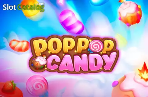 Pop Pop Candy Λογότυπο Pop Pop Candy Λογότυπο