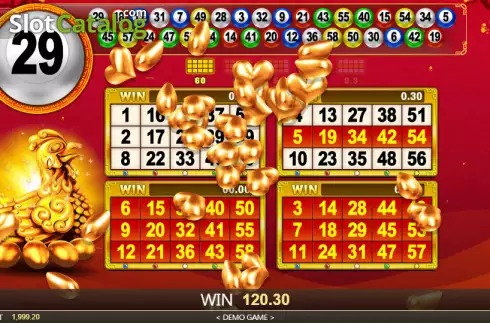 Οθόνη3. Gold Rooster Lottery Κουλοχέρης