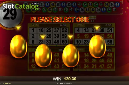 Οθόνη4. Gold Rooster Lottery Κουλοχέρης