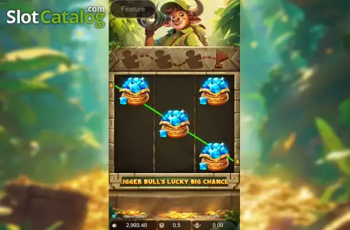 Οθόνη8. Bull Treasure Κουλοχέρης 
