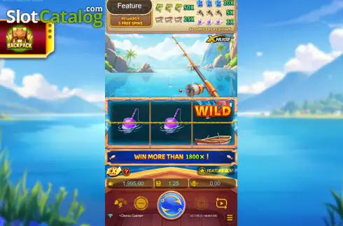 Οθόνη2. Fishin Fever X-Huge Κουλοχέρης