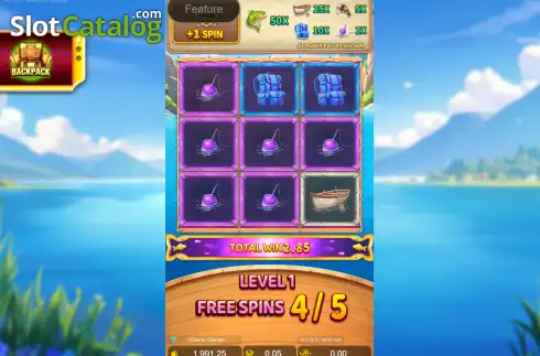 Οθόνη3. Fishin Fever X-Huge Κουλοχέρης