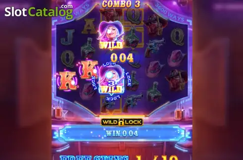 Οθόνη3. Cyber Bounty Wild Lock Κουλοχέρης