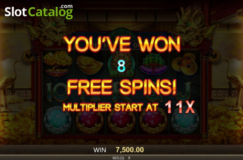 Οθόνη5. Fortune Treasures Κουλοχέρης
