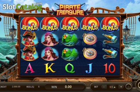 Οθόνη2. Pirate Treasure (JDB) Κουλοχέρης 