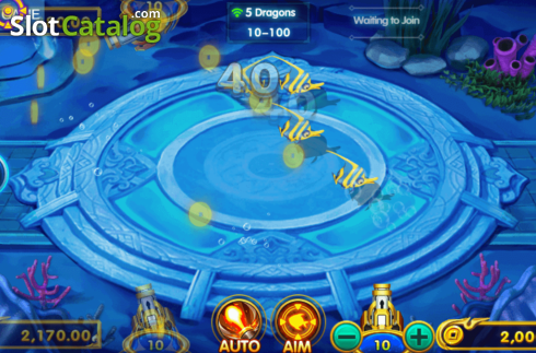 Οθόνη2. 5 Dragons Fishing Κουλοχέρης 