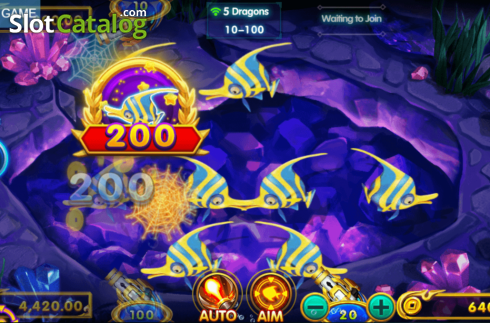 Οθόνη3. 5 Dragons Fishing Κουλοχέρης 
