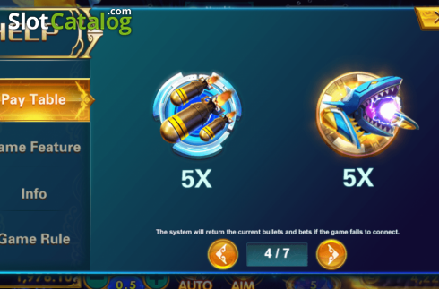 Οθόνη8. 5 Dragons Fishing Κουλοχέρης 
