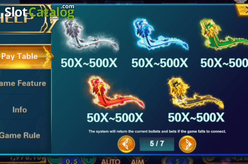 Οθόνη9. 5 Dragons Fishing Κουλοχέρης 