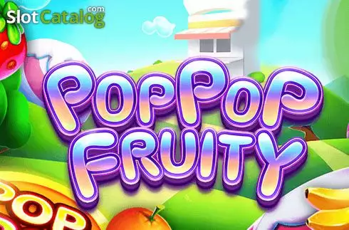 Pop Pop Fruity Λογότυπο Pop Pop Fruity Λογότυπο