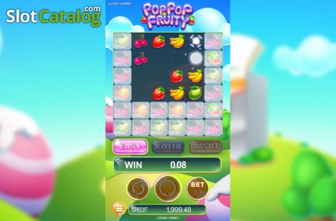 Οθόνη4. Pop Pop Fruity Κουλοχέρης