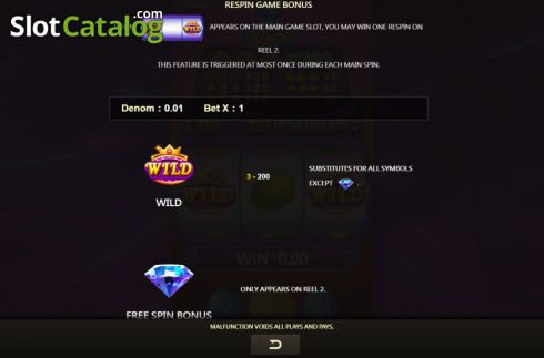 Οθόνη6. Lucky Diamond Κουλοχέρης