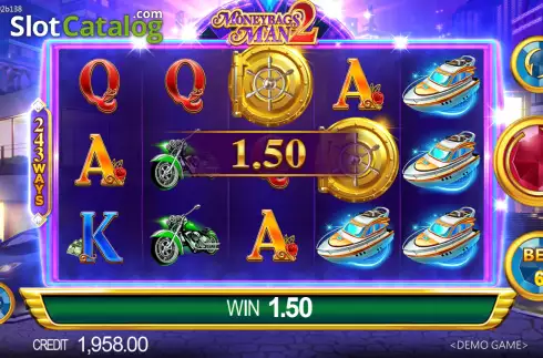 Οθόνη3. Moneybags Man 2 Κουλοχέρης