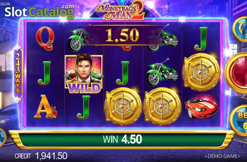 Οθόνη4. Moneybags Man 2 Κουλοχέρης