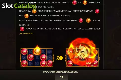Οθόνη8. Elemental Link Fire Κουλοχέρης