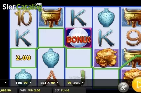 Οθόνη3. Moonlight Treasure Κουλοχέρης