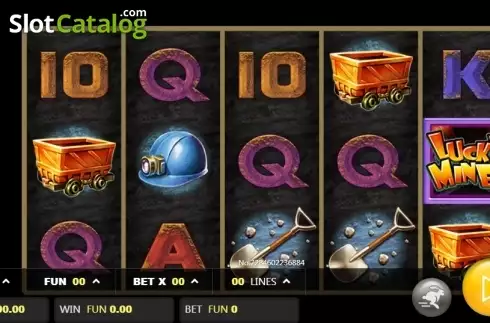 Οθόνη2. Lucky Miner Κουλοχέρης 