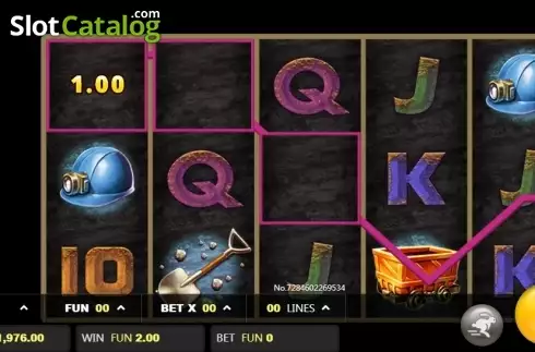 Οθόνη3. Lucky Miner Κουλοχέρης 