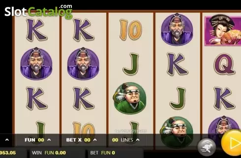 Οθόνη2. Ninja Rush Κουλοχέρης