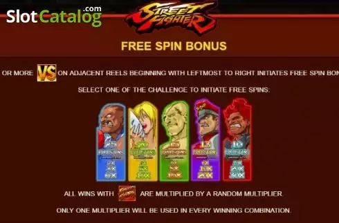 Οθόνη4. Street Fighter (JDB) Κουλοχέρης