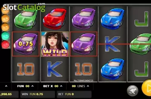 Οθόνη3. Lucky Racing Κουλοχέρης