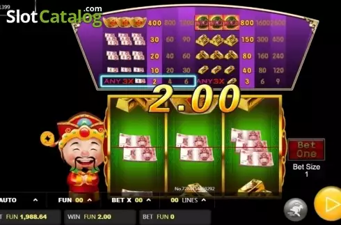 Οθόνη3. Rolling in Money (JDB) Κουλοχέρης