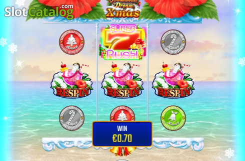 Οθόνη5. Hawaiian Dream Xmas Κουλοχέρης