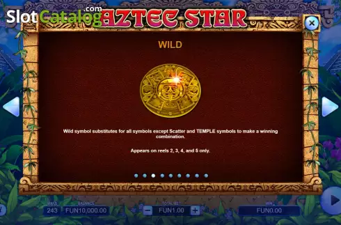 Οθόνη9. Aztec Star Κουλοχέρης