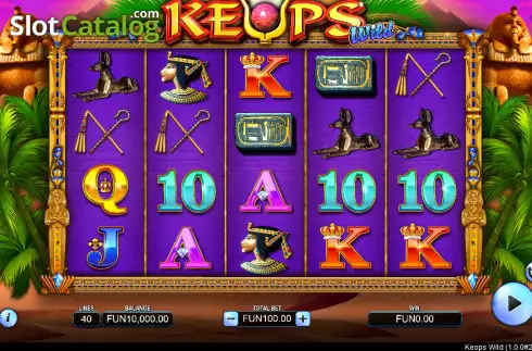 Οθόνη2. Keops Wild Κουλοχέρης 