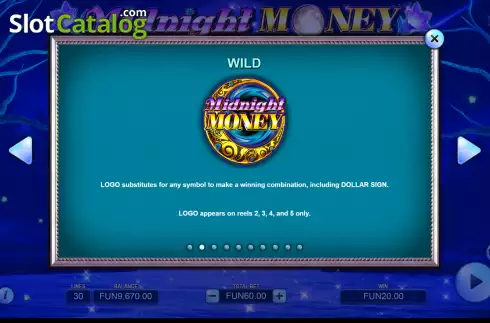 Οθόνη4. Midnight Money Κουλοχέρης